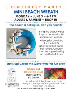 Pinterest Party: Mini Beach Wreath
