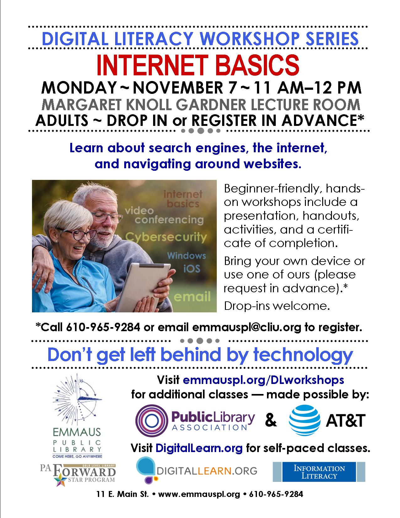 Cybersecurity Basics Emmaus Public Library