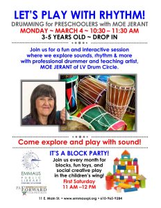Drumming for Preschoolers - Let's Play with Rhythm!