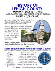 History of Lehigh County