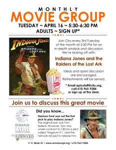Movie Group: Indiana Jones and the Raiders of the Lost Ark