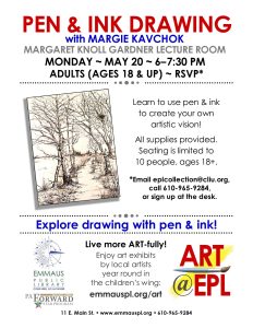 Pen & Ink Drawing with Margie Kavchok